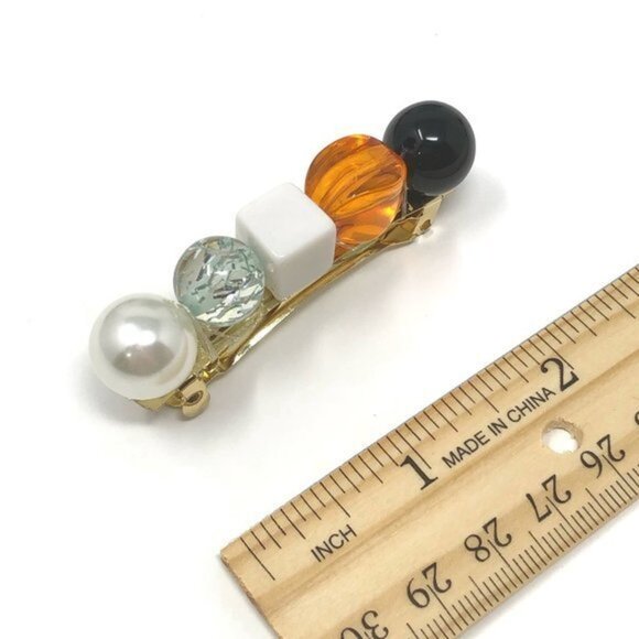 4/$25 Anthropologie Lulu Beaded Barrette - Picture 3 of 3